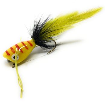 Yellow Red Stripped Popper
